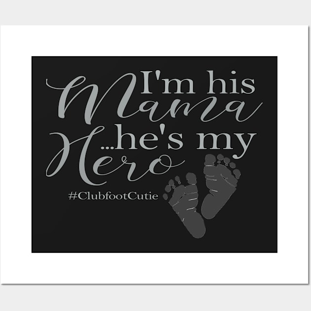 His Mama / My Hero Wall Art by CauseForTees